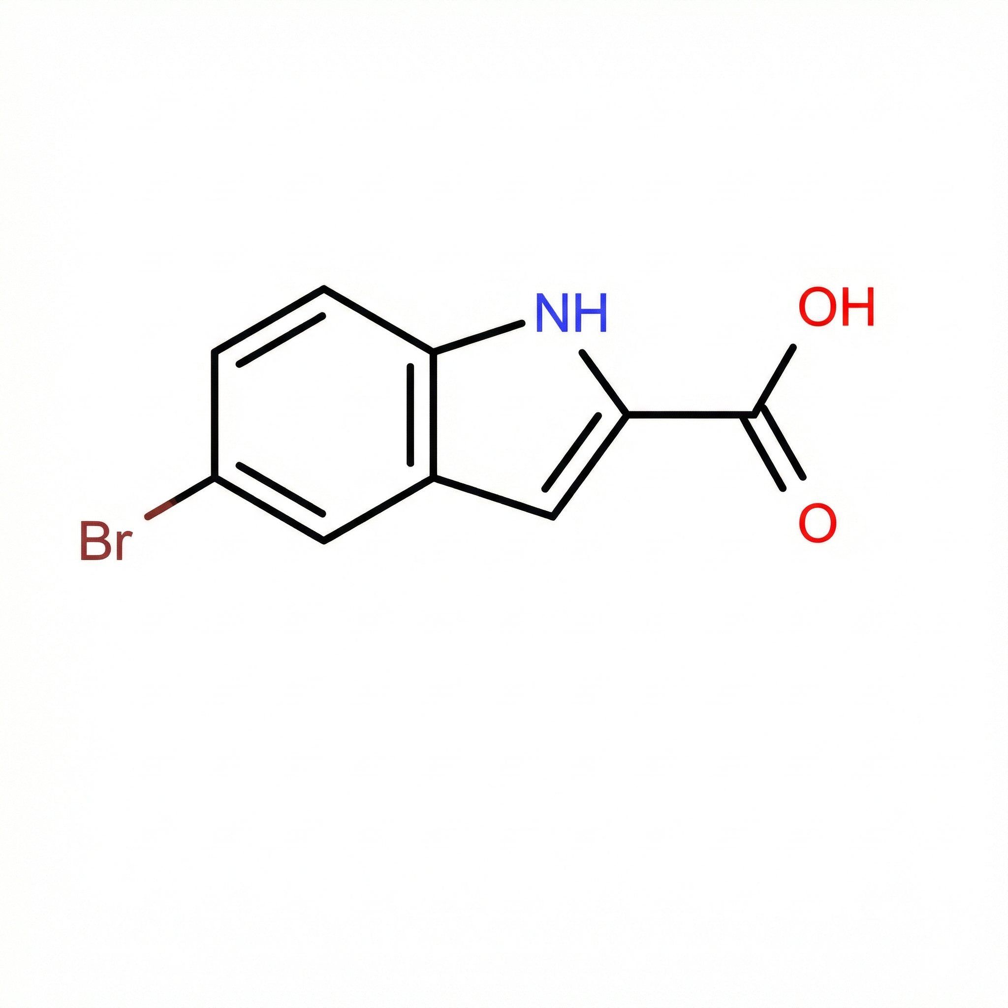 5-Bromo-2-indolccarboxylic acid CAS:7254-19-5